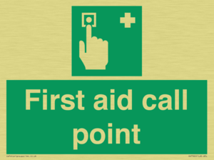 First aid call point